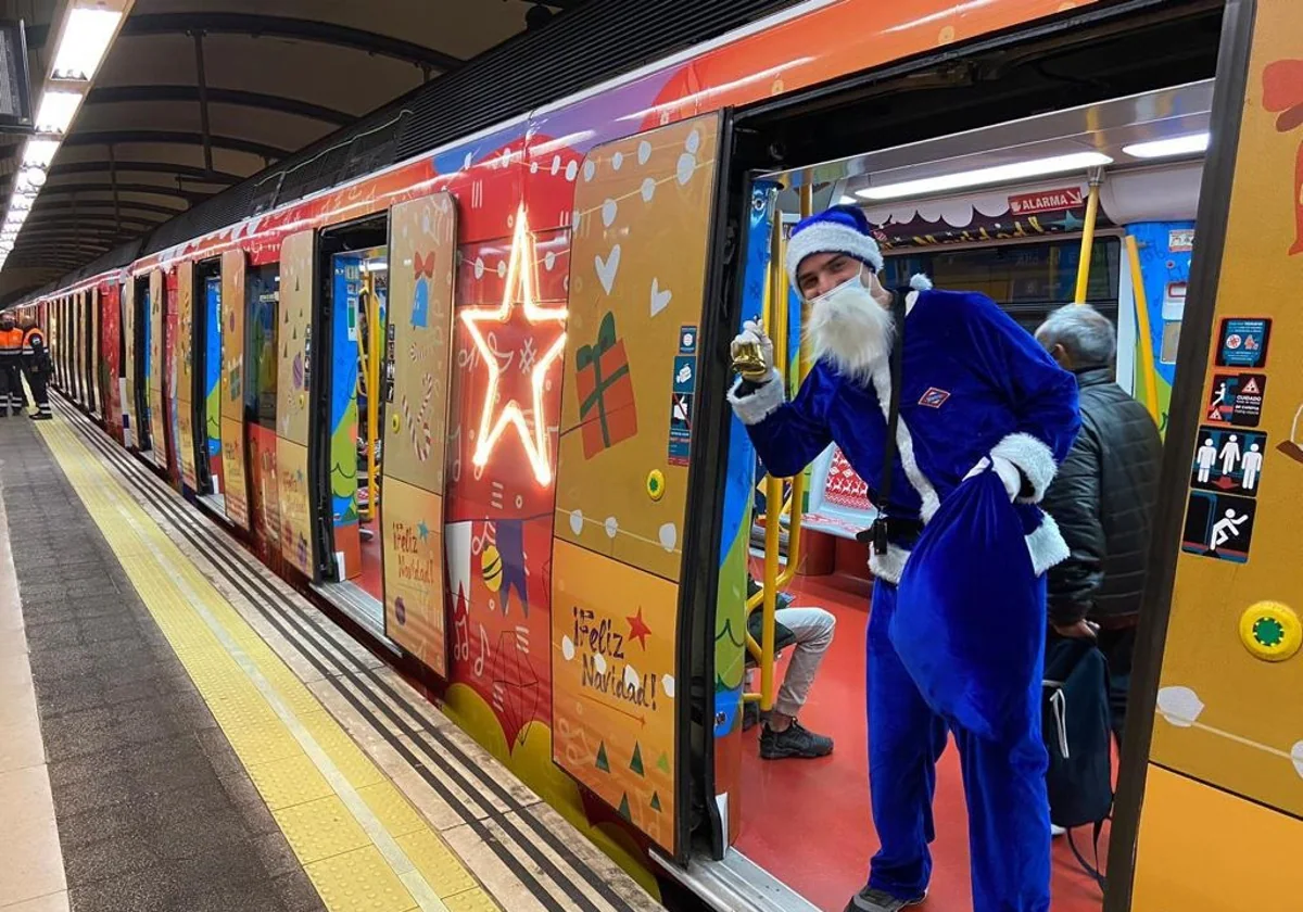 Compartir 42+ imagen el tren de la navidad madrid