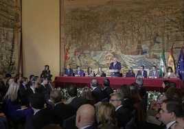 Las imágenes del 40 aniversario del Parlamento andaluz