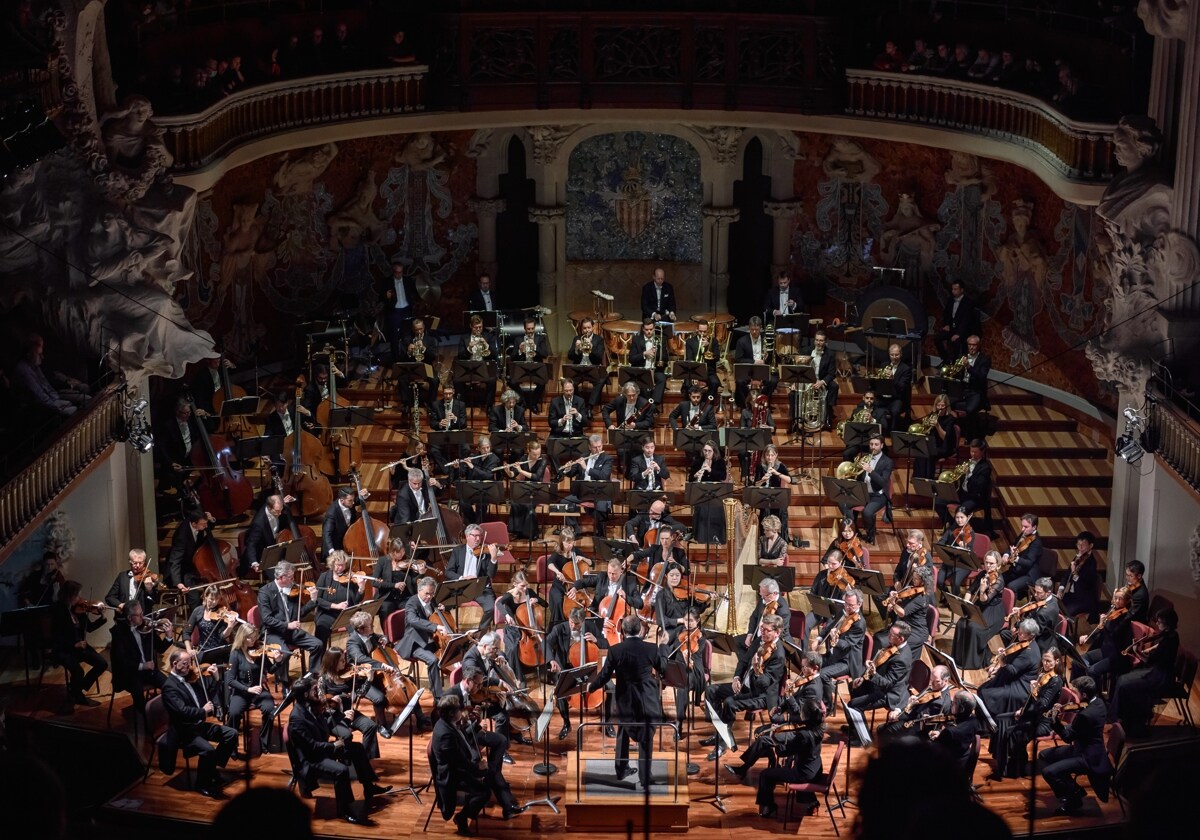 La Sinfónica de la Radio de Baviera, en el Palau de la Música Catalana