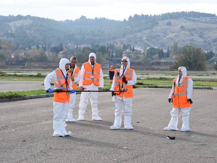 Simulacro en Toledo ante un posible riesgo radiológico