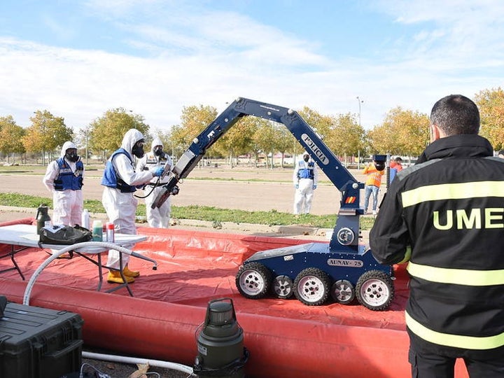 Simulacro en Toledo ante un posible riesgo radiológico