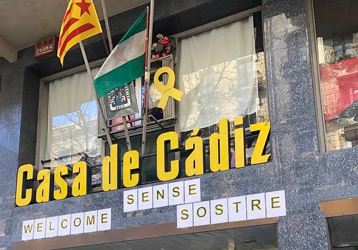 Exterior de la Casa Cádiz de Barcelona