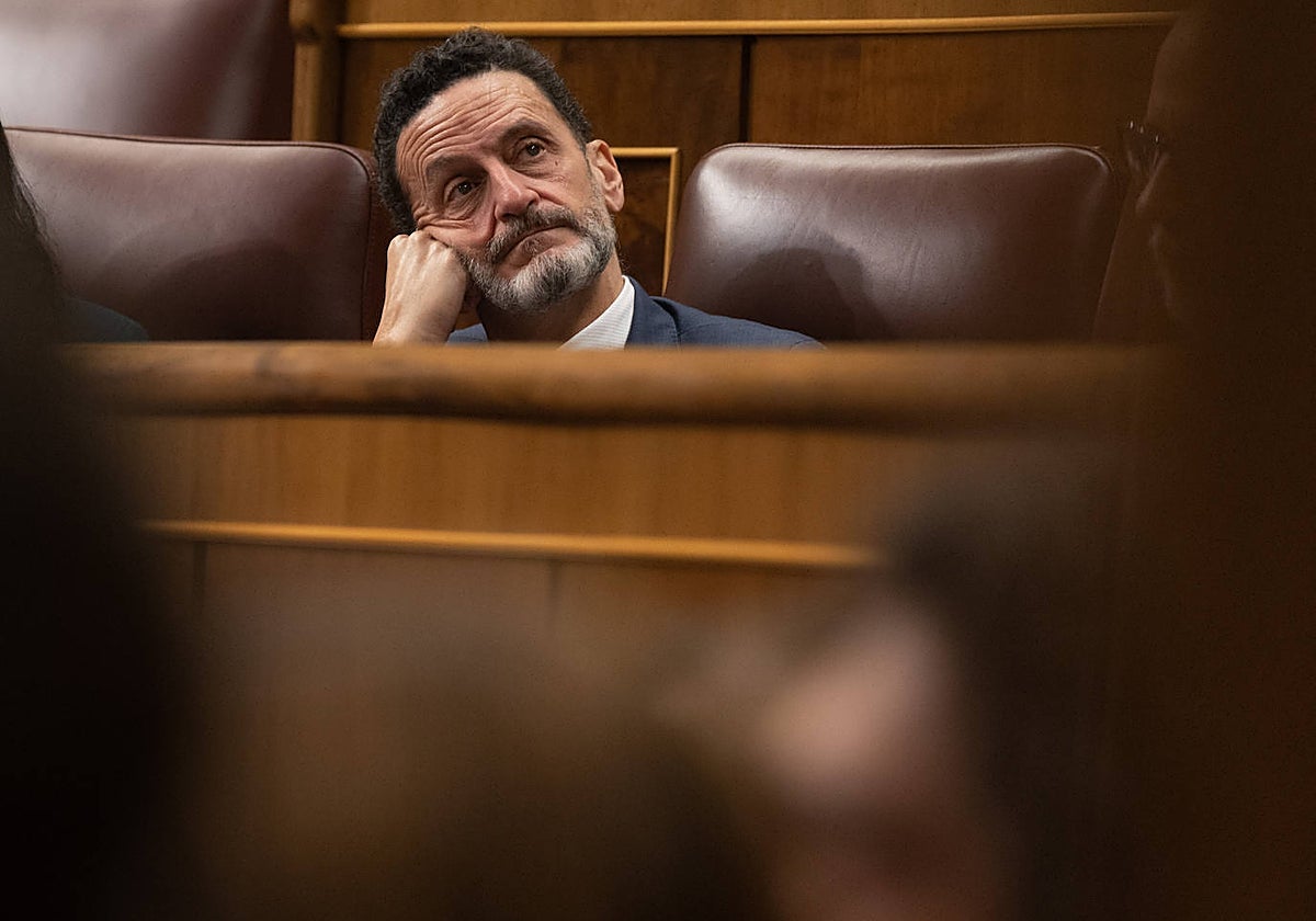Imagen del portavoz de Ciudadanos, Edmundo Bal, tomada en el Congreso