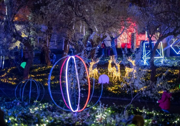 Este viernes se iluminan los Jardines Mágicos del Infantado en Guadalajara