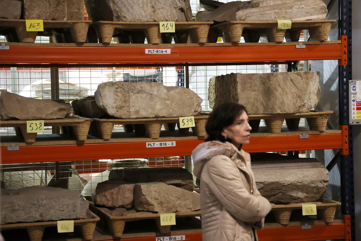 Las primeras imágenes del almacén arqueológico del Silo en Córdoba