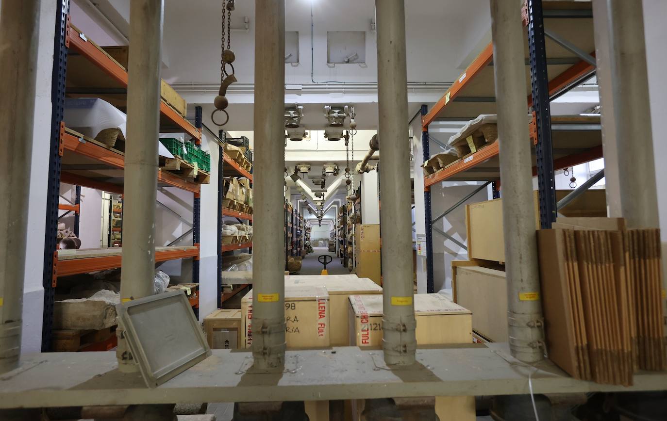 Las primeras imágenes del almacén arqueológico del Silo en Córdoba