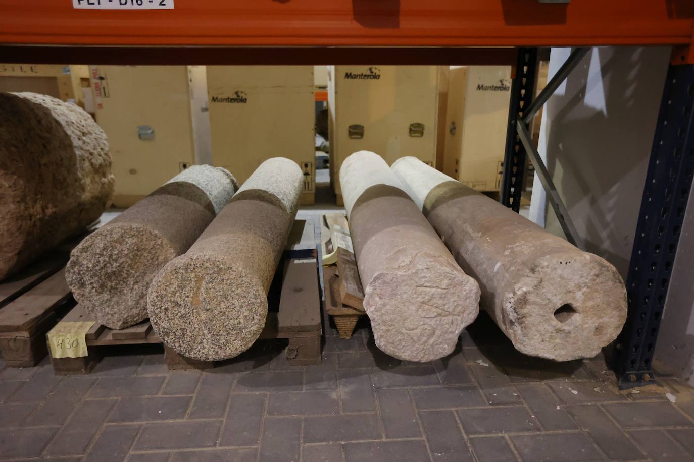 Las primeras imágenes del almacén arqueológico del Silo en Córdoba