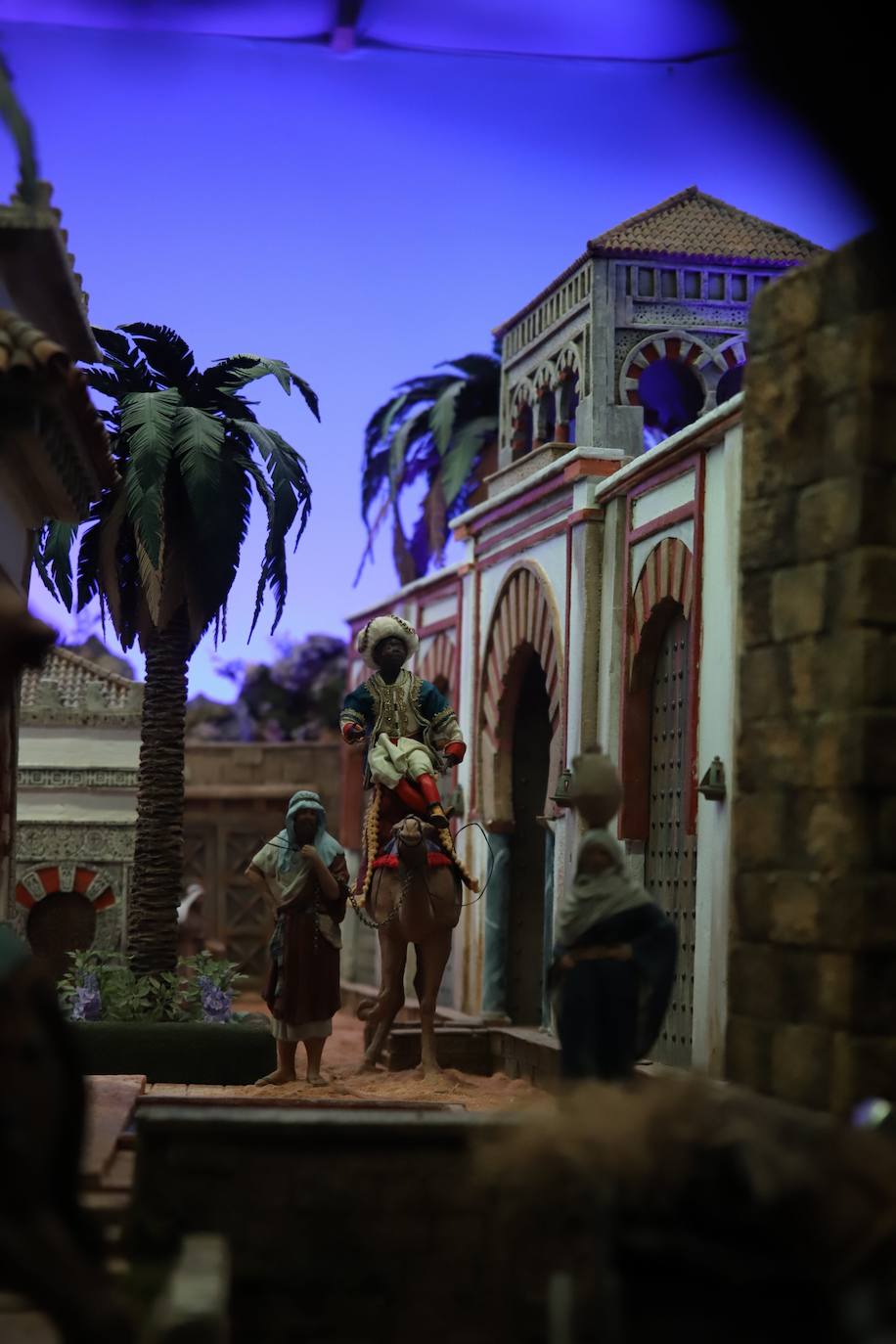 El Belén inspirado en Medina Azahara de la Fundación Cajasol en Córdoba, en imágenes