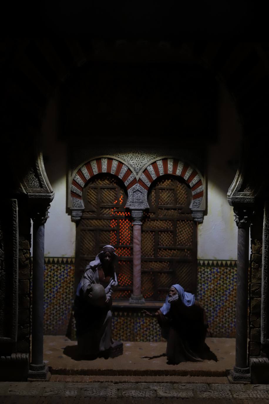 El Belén inspirado en Medina Azahara de la Fundación Cajasol en Córdoba, en imágenes