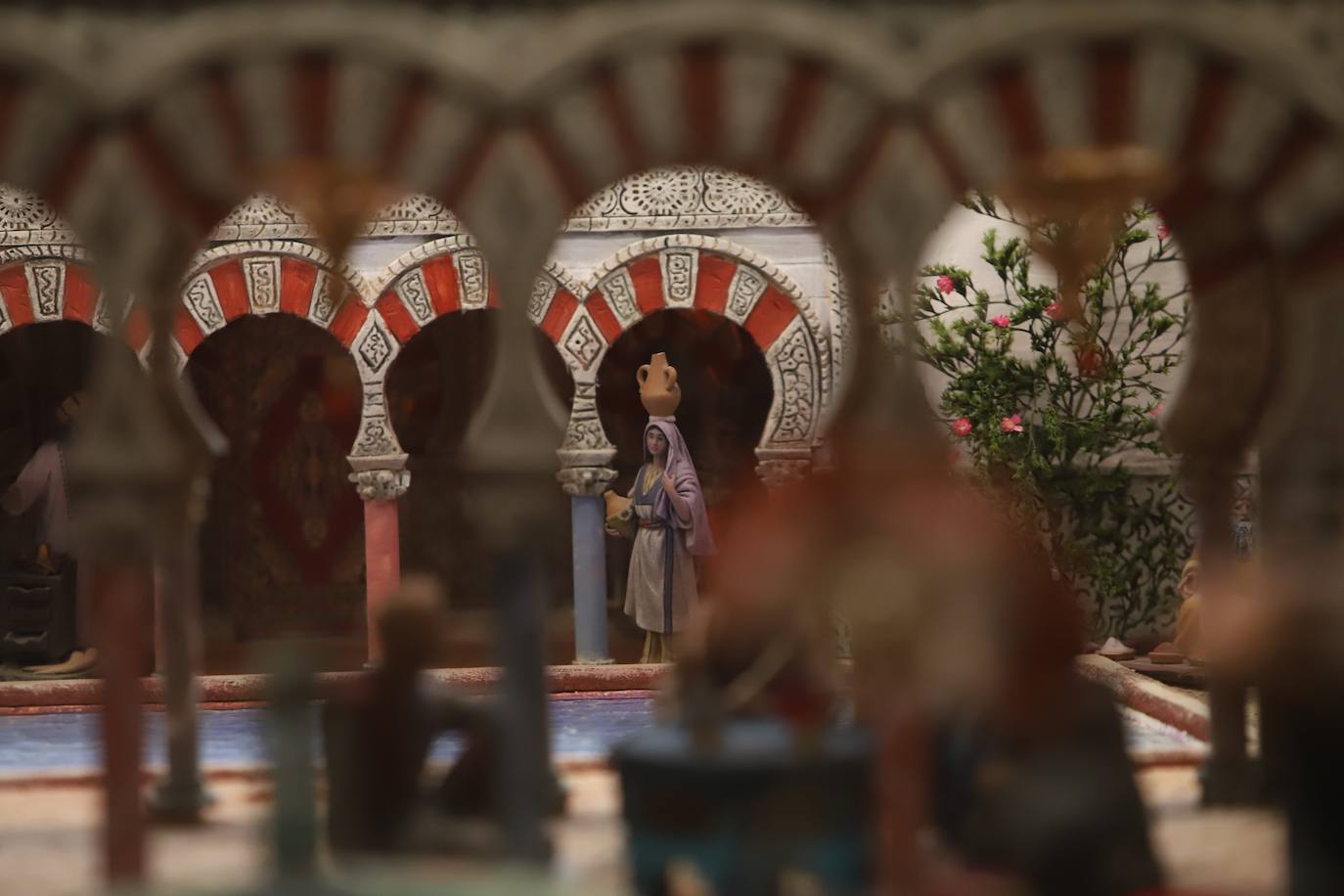 El Belén inspirado en Medina Azahara de la Fundación Cajasol en Córdoba, en imágenes