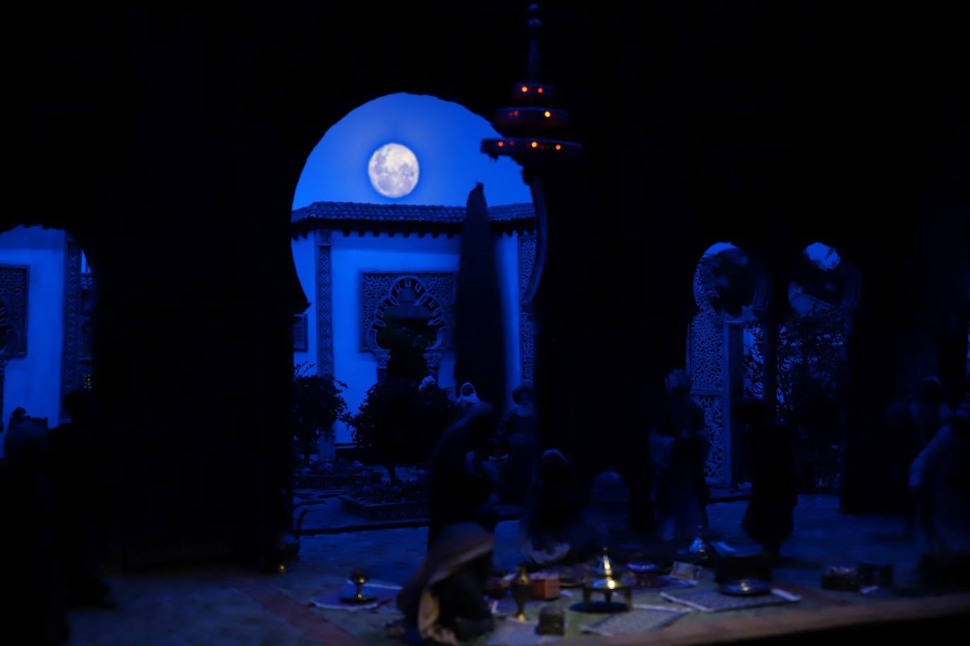 El Belén inspirado en Medina Azahara de la Fundación Cajasol en Córdoba, en imágenes