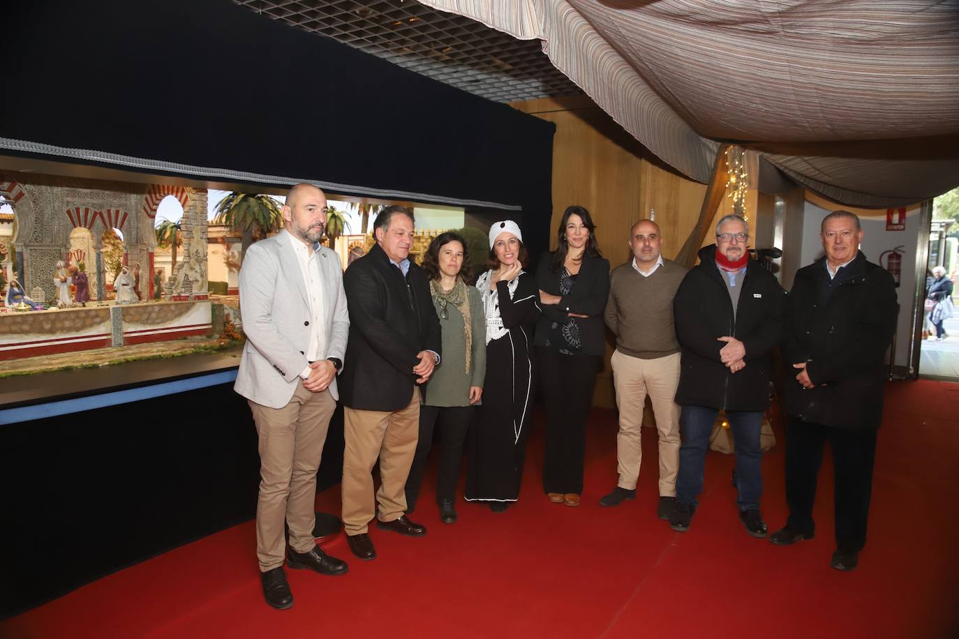 El Belén inspirado en Medina Azahara de la Fundación Cajasol en Córdoba, en imágenes