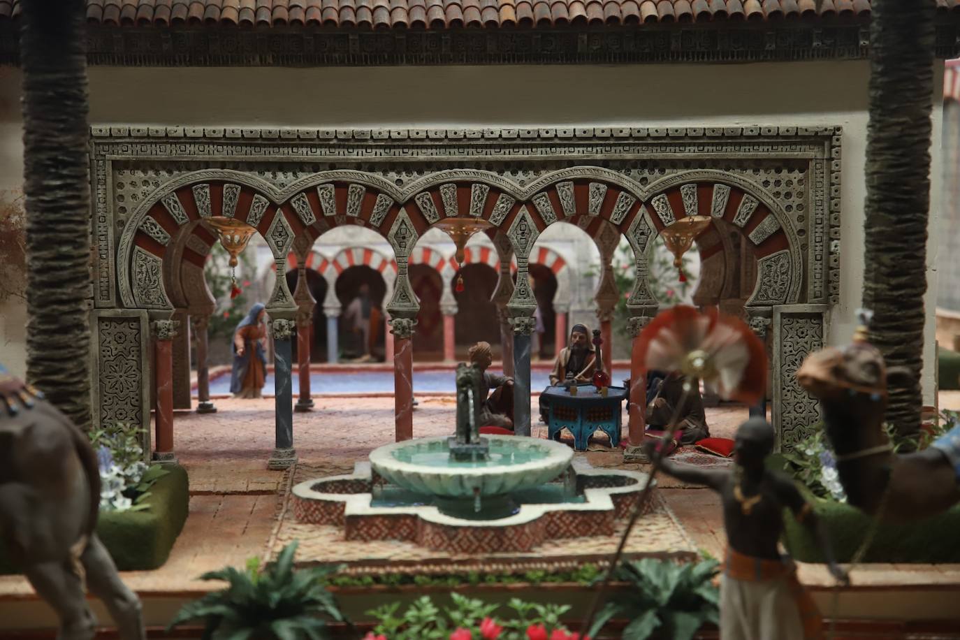 El Belén inspirado en Medina Azahara de la Fundación Cajasol en Córdoba, en imágenes