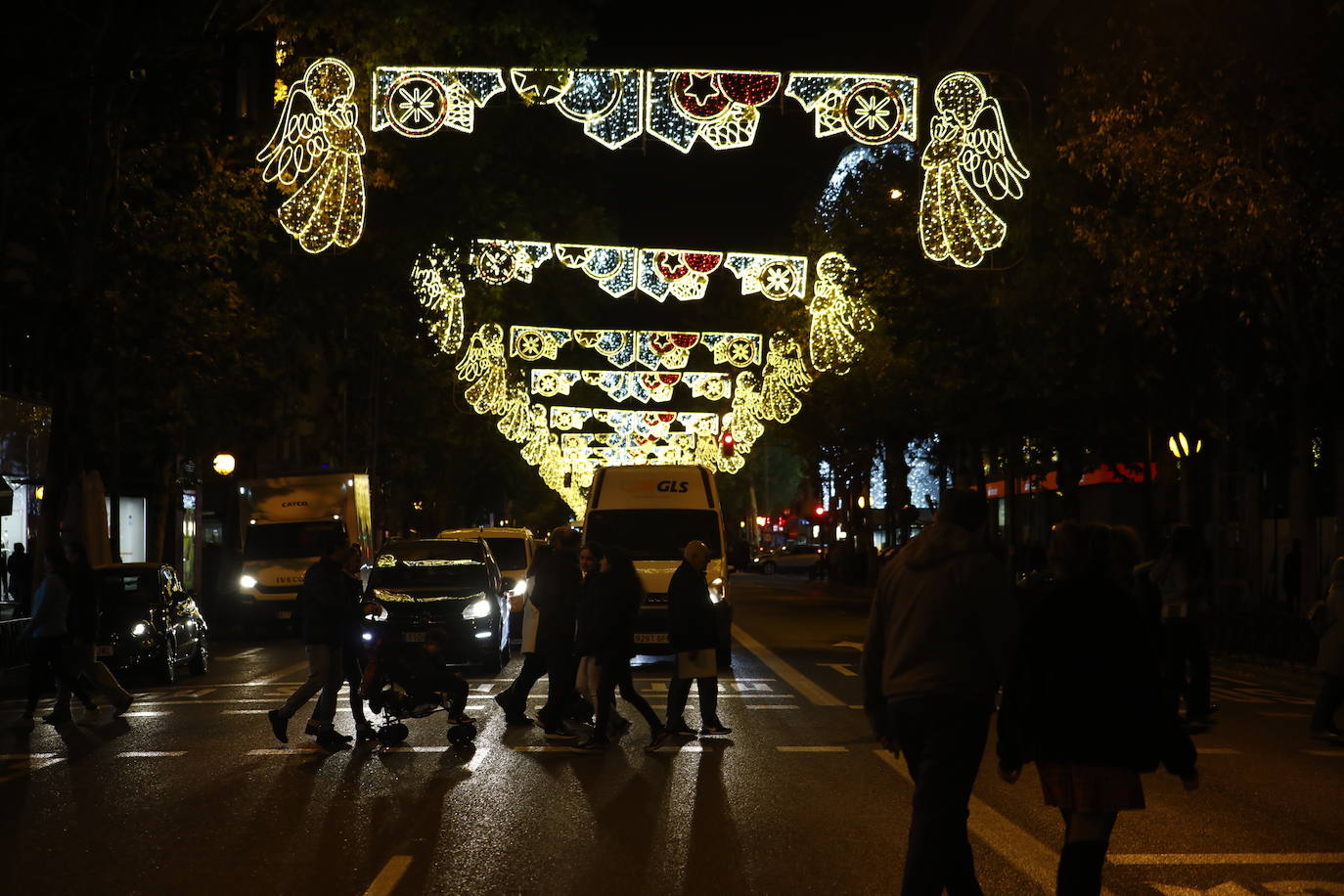 Las mejores imágenes del alumbrado de Navidad en las calles de Córdoba