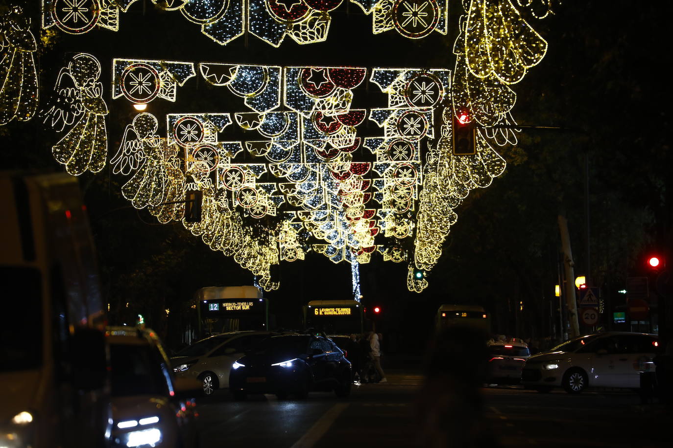 Las mejores imágenes del alumbrado de Navidad en las calles de Córdoba