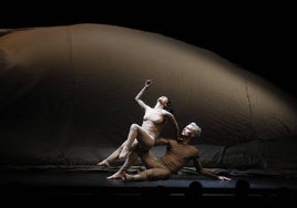 La danza de 'Pharsalia' en el Gran Teatro de Córdoba, en imágenes