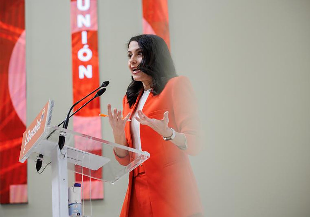 La actual líder de Ciudadanos, Inés Arrimadas