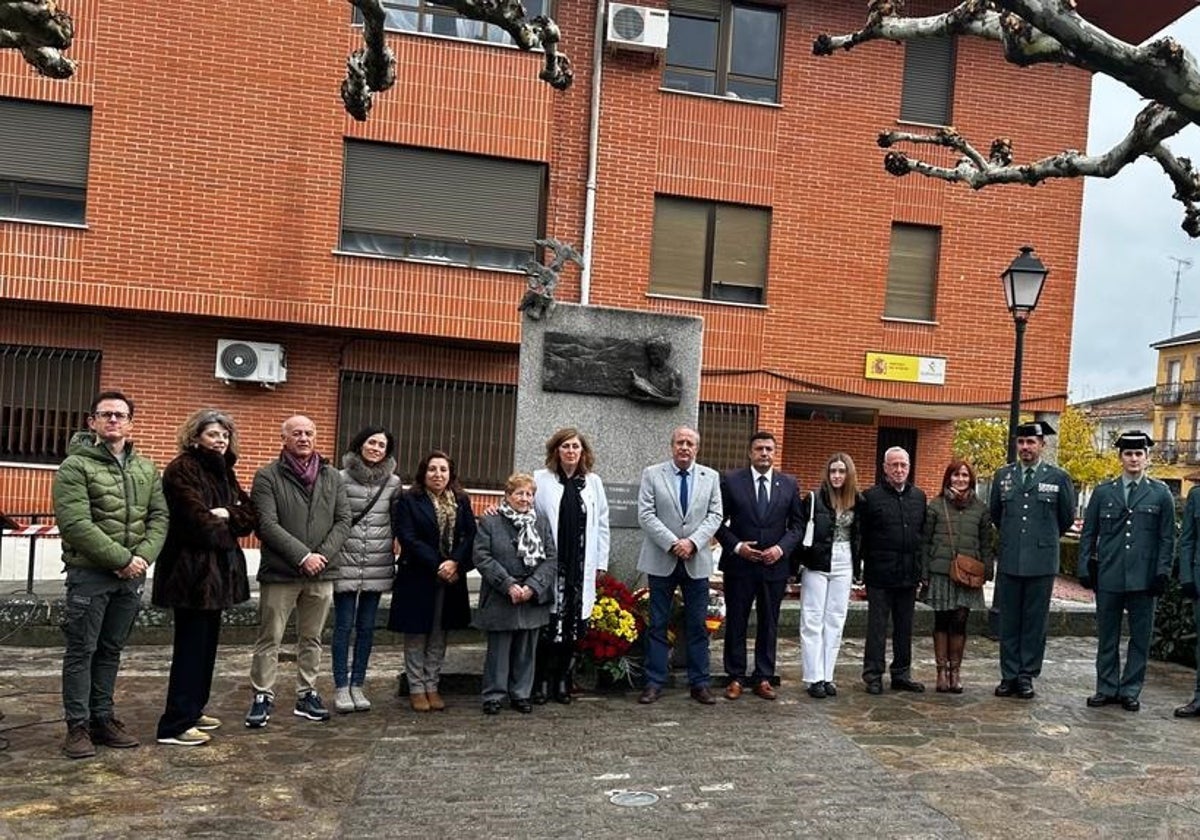 Acto de homenaje en El Tiemblo por Fernando Trapero