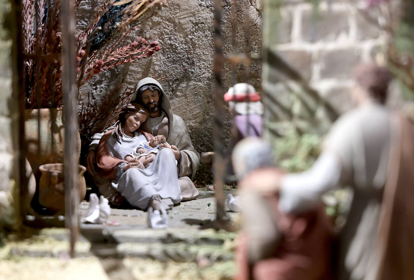 Los Nacimientos participantes en el XLI Concurso de Belenes de Cajasur, en imágenes