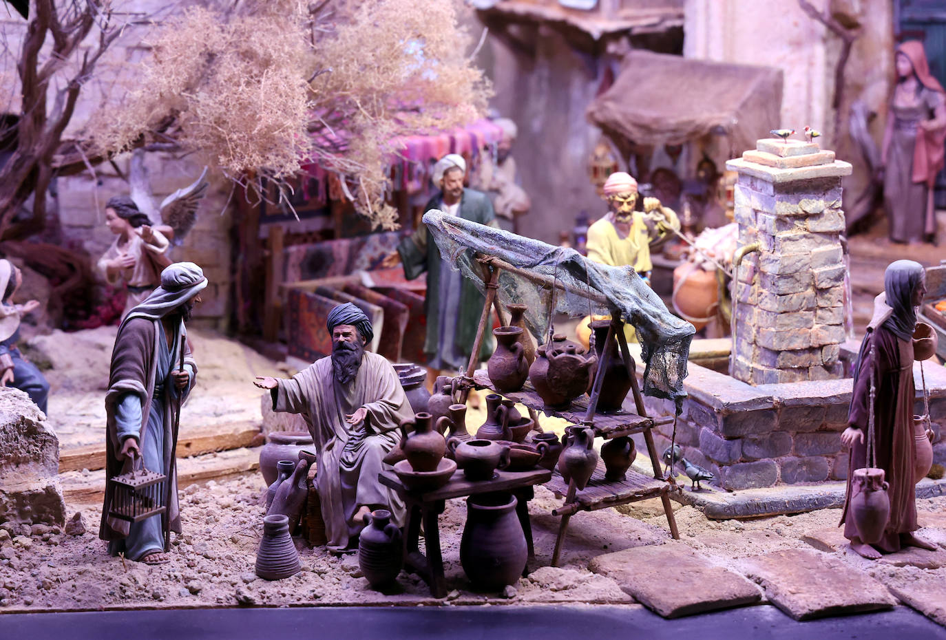 Los Nacimientos participantes en el XLI Concurso de Belenes de Cajasur, en imágenes