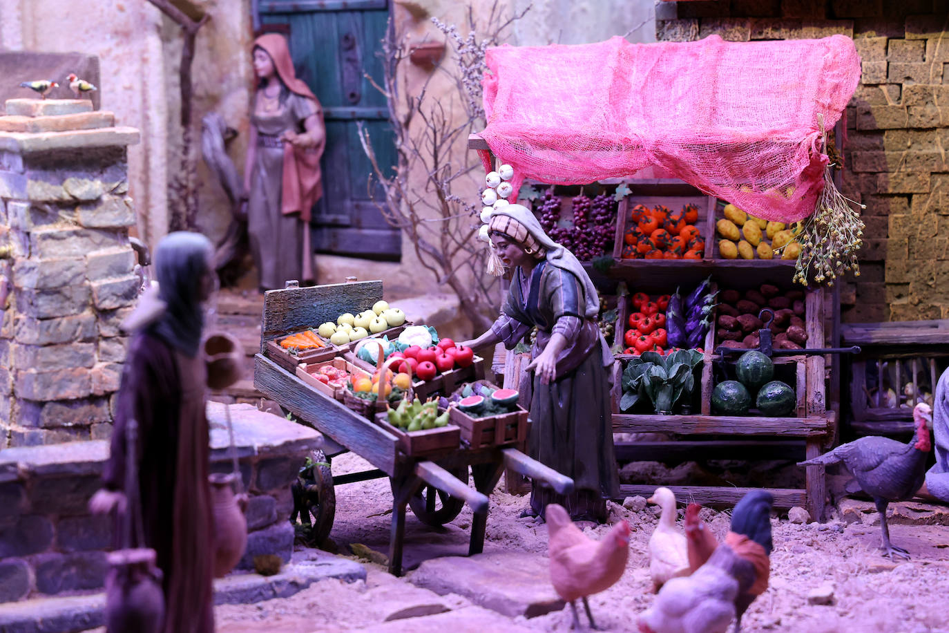 Los Nacimientos participantes en el XLI Concurso de Belenes de Cajasur, en imágenes