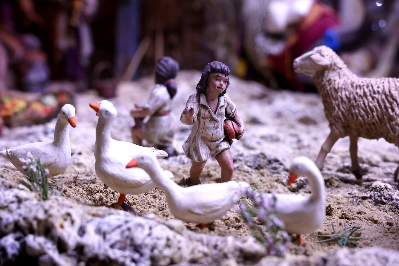 Los Nacimientos participantes en el XLI Concurso de Belenes de Cajasur, en imágenes