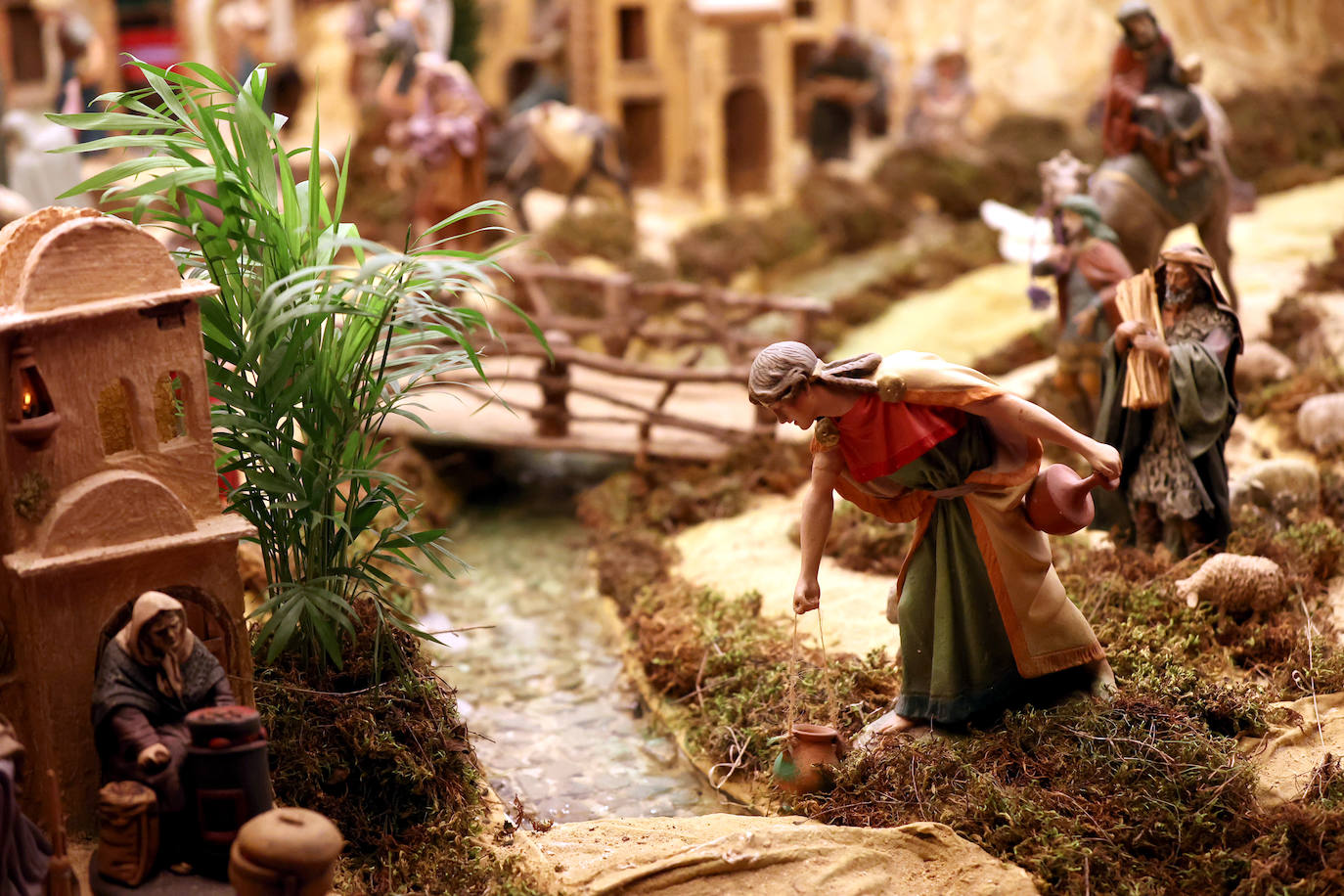 Los Nacimientos participantes en el XLI Concurso de Belenes de Cajasur, en imágenes