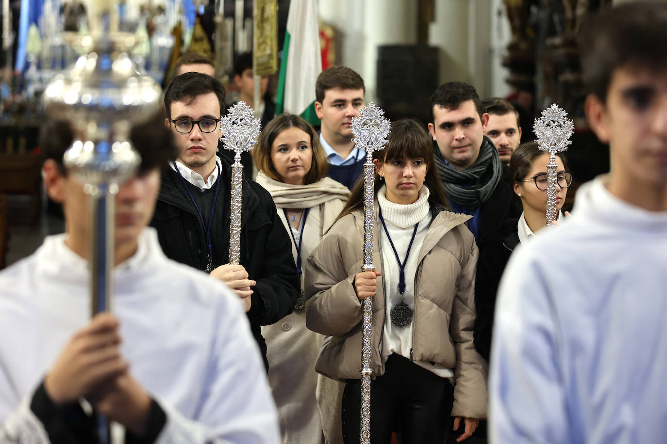 La emotiva procesión de la vigilia de la Inmaculada Concepción en Córdoba, en imágenes