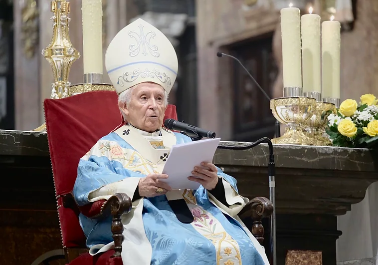 El cardenal Cañizares alerta de que «España está cercana a que la rompan» en su homilía del día de la Inmaculada