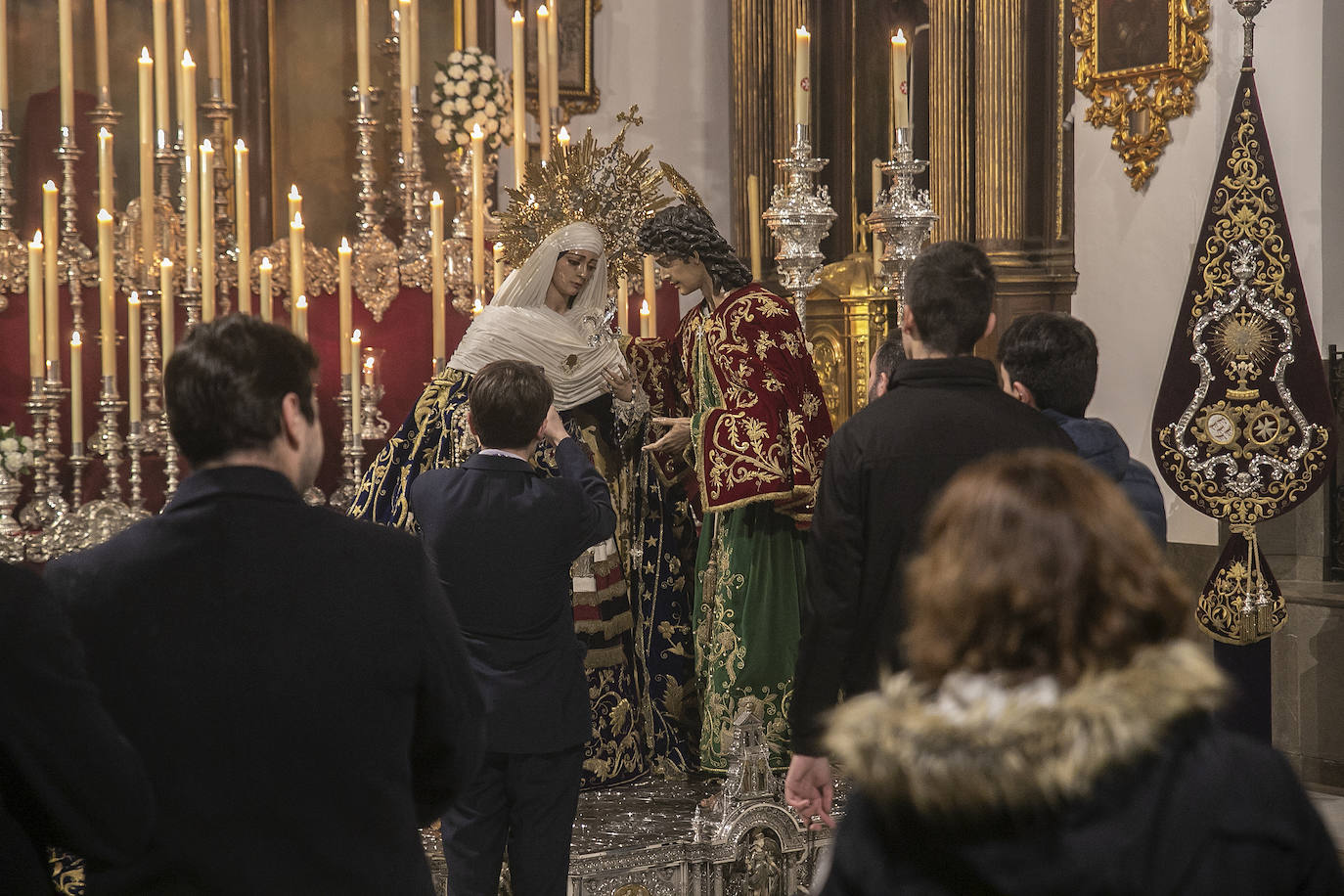Las veneraciones a la Virgen por la Inmaculada en Córdoba, en imágenes