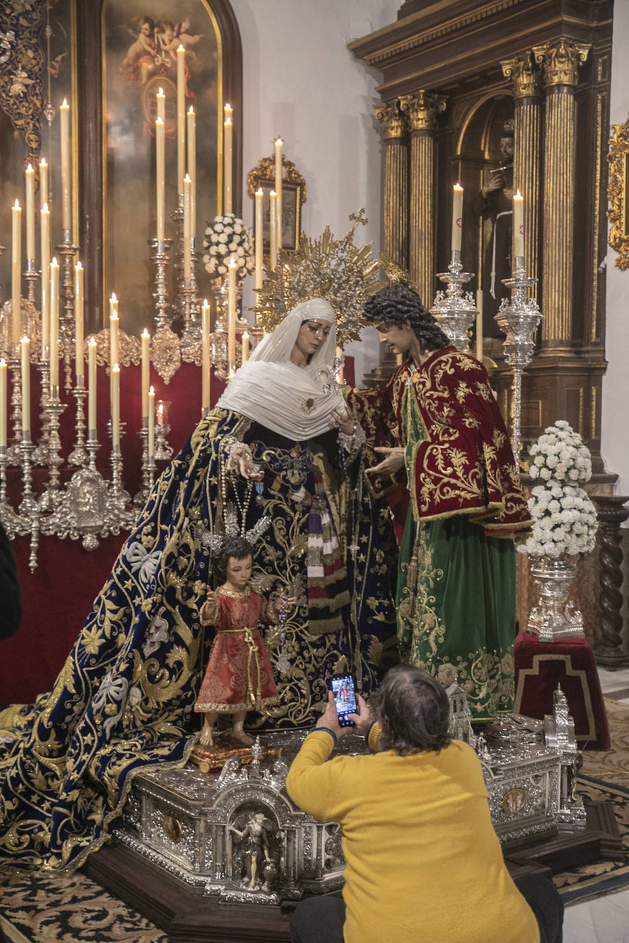 Las veneraciones a la Virgen por la Inmaculada en Córdoba, en imágenes
