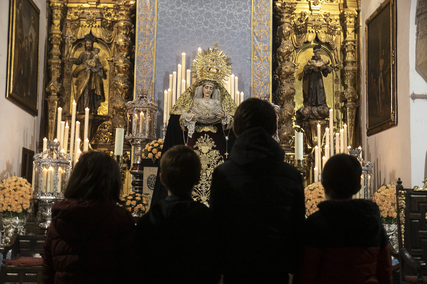 Las veneraciones a la Virgen por la Inmaculada en Córdoba, en imágenes
