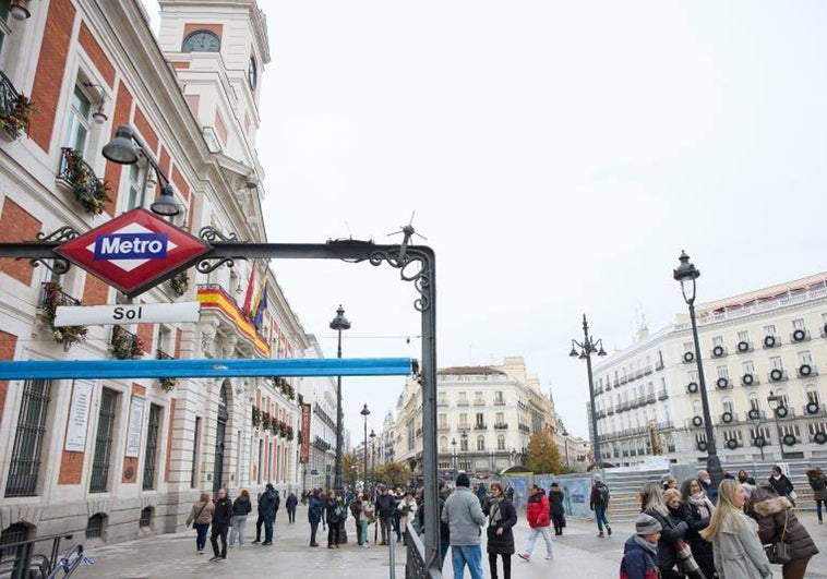 Un 10% más de viajeros en el metro de Madrid durante el puente de diciembre