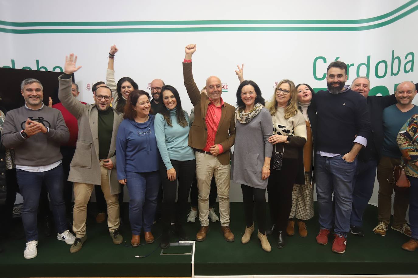 La victoria de Antonio Hurtado en las primarias del PSOE a la Alcaldía de Córdoba, en imágenes