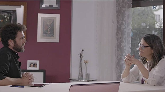 Imagen de la entrevista ofrecida por Mónica Oltra al programa 'Salvados' de La Sexta