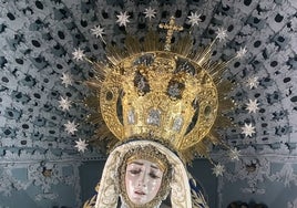 El santuario de la Virgen de los Dolores de Córdoba, preparado para su primer día grande