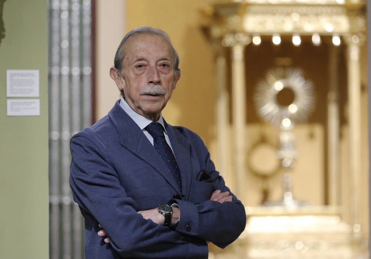 Rafael Mariscal, en el Museo de la Trinidad, en 2019
