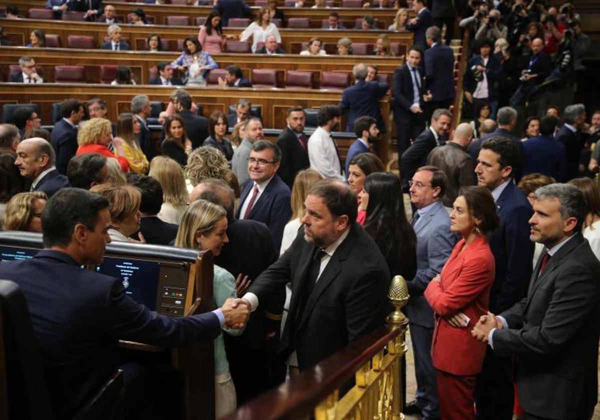 Sesión constitutiva de la XIII legislatura en el Congreso de los Diputados