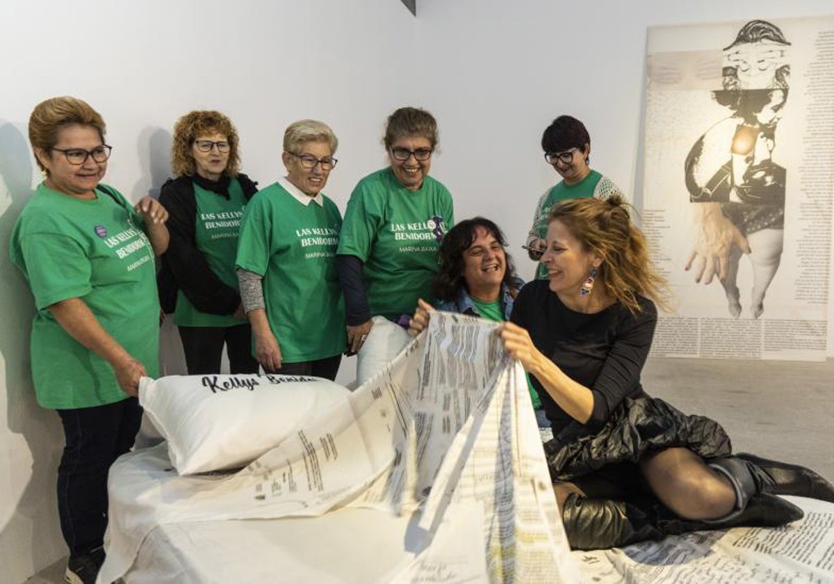 Presentación de la exposición sobre las Kellys en Las Cigarreras de Alicante.