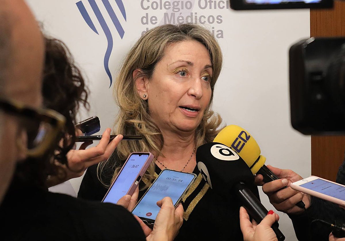 Imagen de la presidenta del ICOMV, Mercedes Hurtado