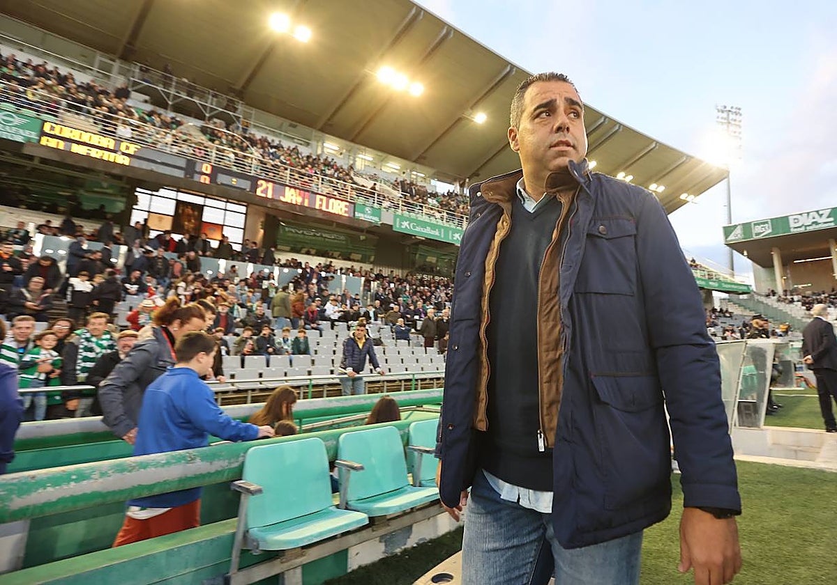 Germán Crespo, técnico del Córdoba CF: «Nos ha faltado más tranquilidad en el partido»