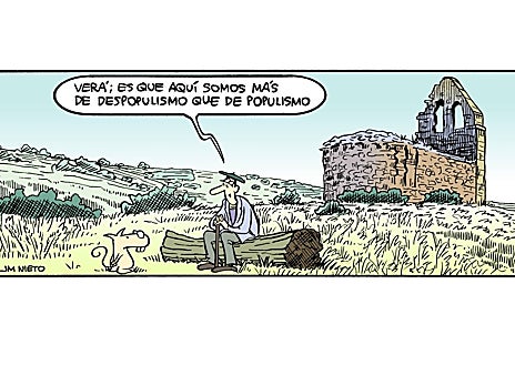 Imagen secundaria 1 - Nieto: «Reconforta volver la vista a lo cercano porque todo es más civilizado»