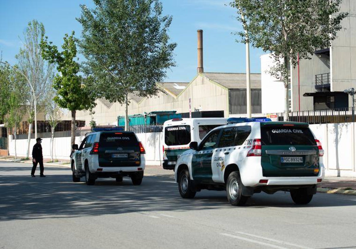 Agentes de la Guardia Civil en Cataluña