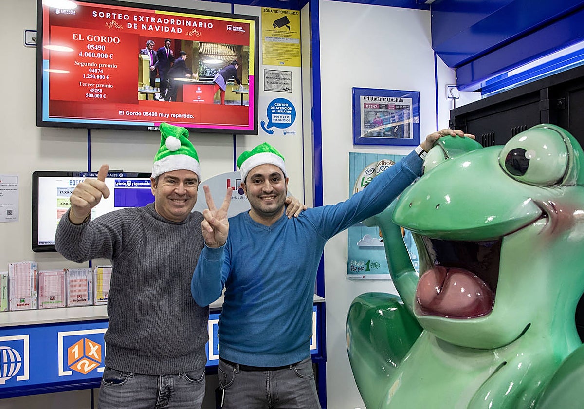 La administración de lotería 'La Ranita', en Salamanca