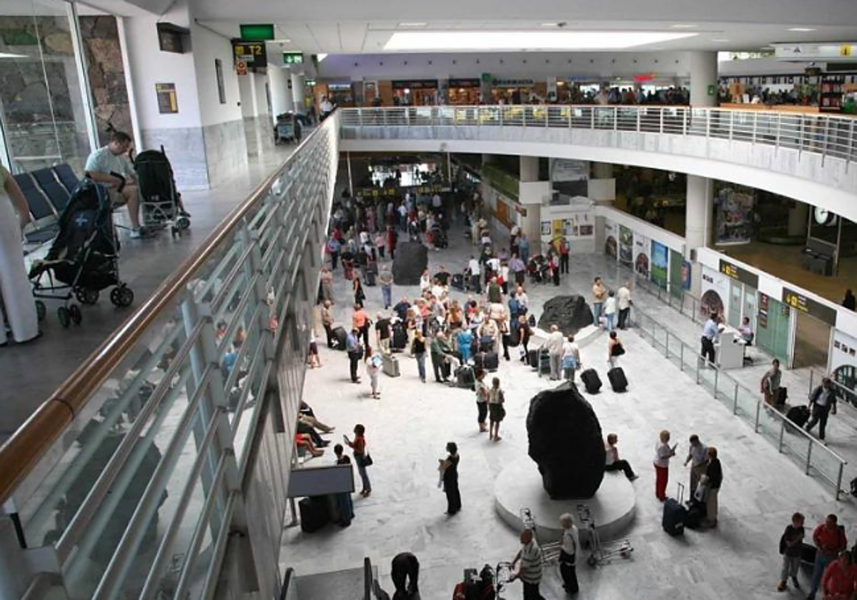 La cocaína ha sido interceptada en el aeropuerto de Lanzarote, foto de archivo