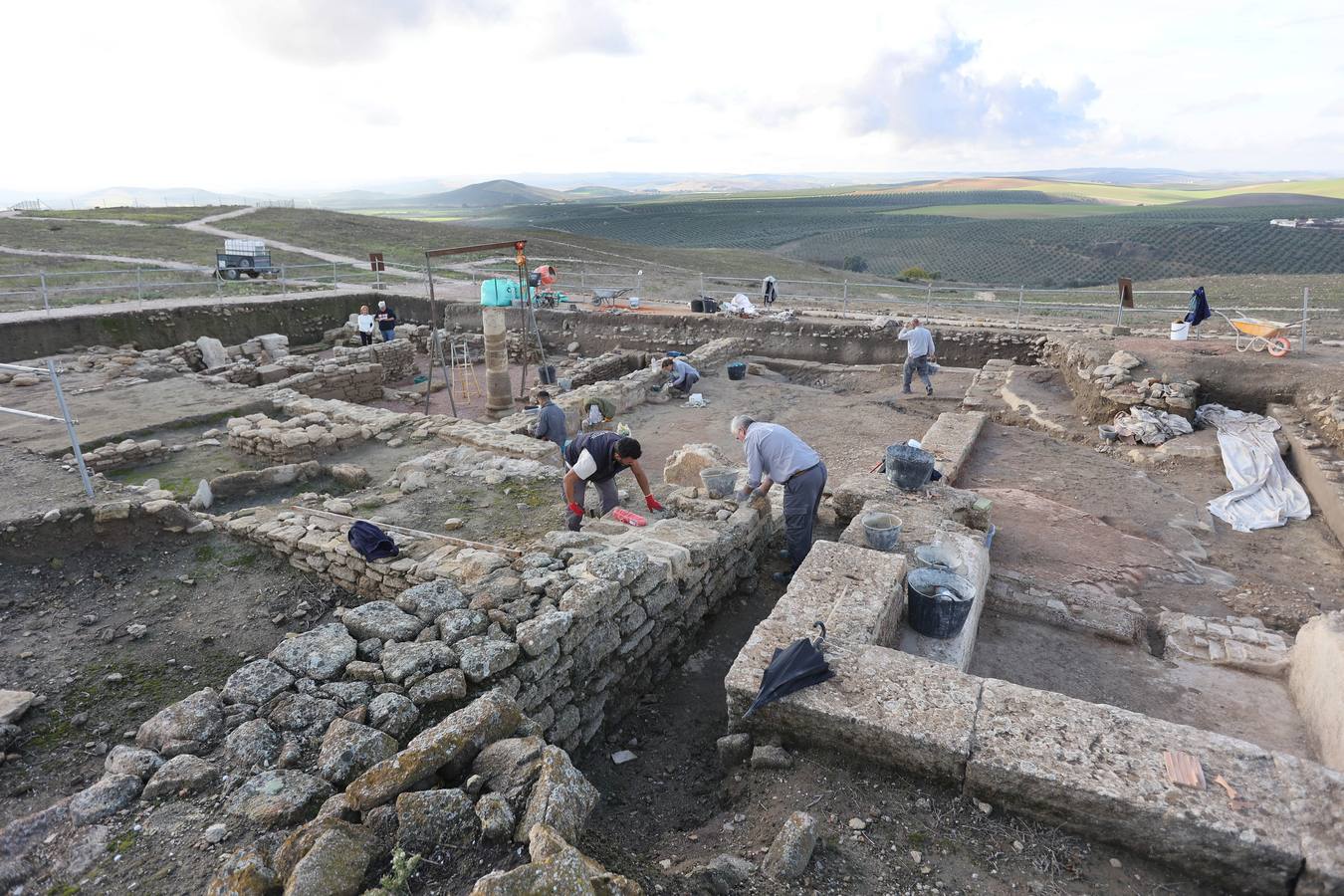 El creciente esplendor del yacimiento de Ategua, en imágenes