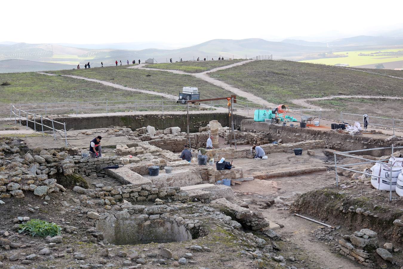 El creciente esplendor del yacimiento de Ategua, en imágenes