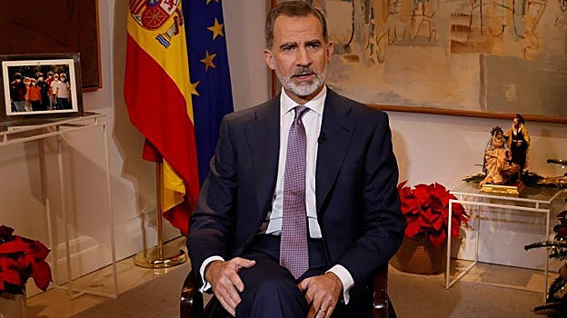 El Rey, en su discurso del pasado año