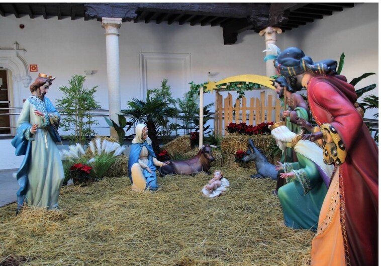 El Belén artístico de la Posada del Rosario de Albacete se puede visitar hasta el 6 de enero