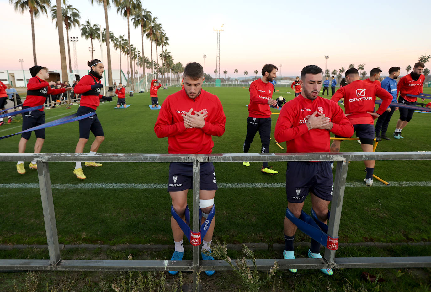 El regreso del Córdoba CF a los entrenamientos, en imágenes